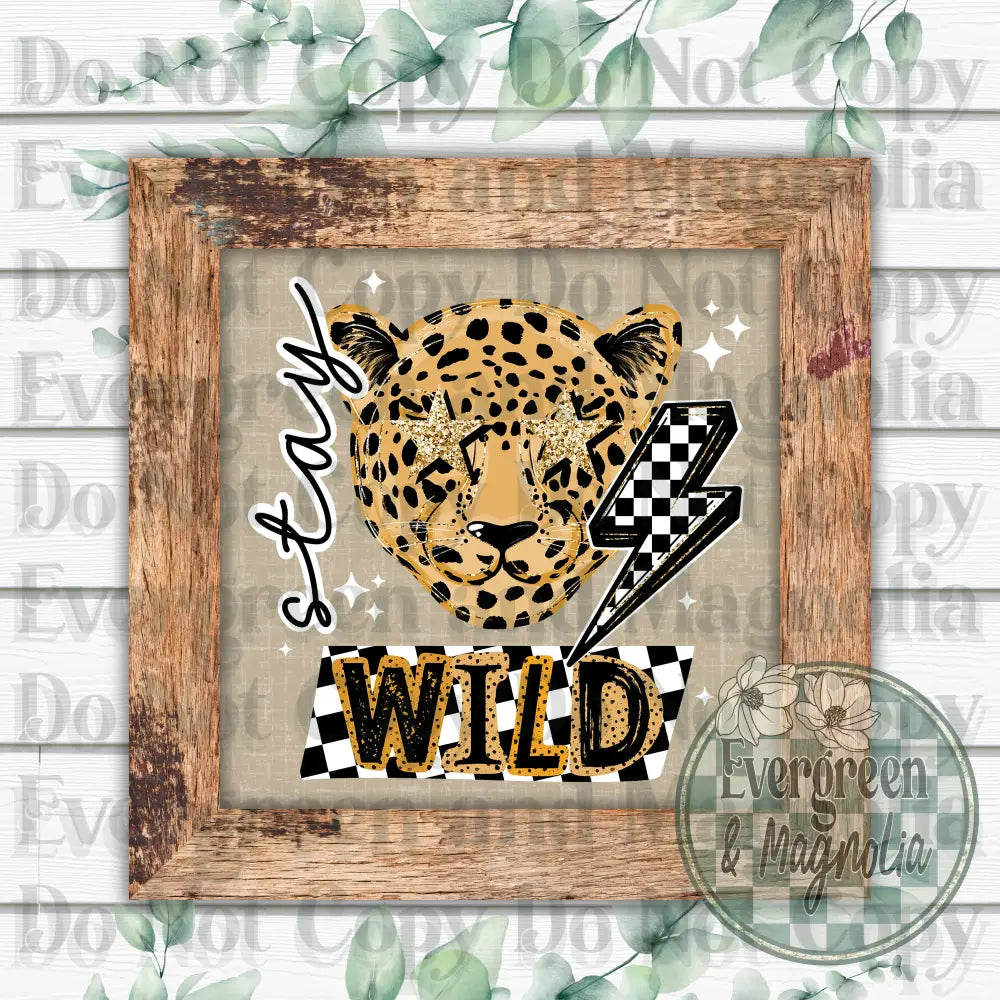Stay Wild (White)