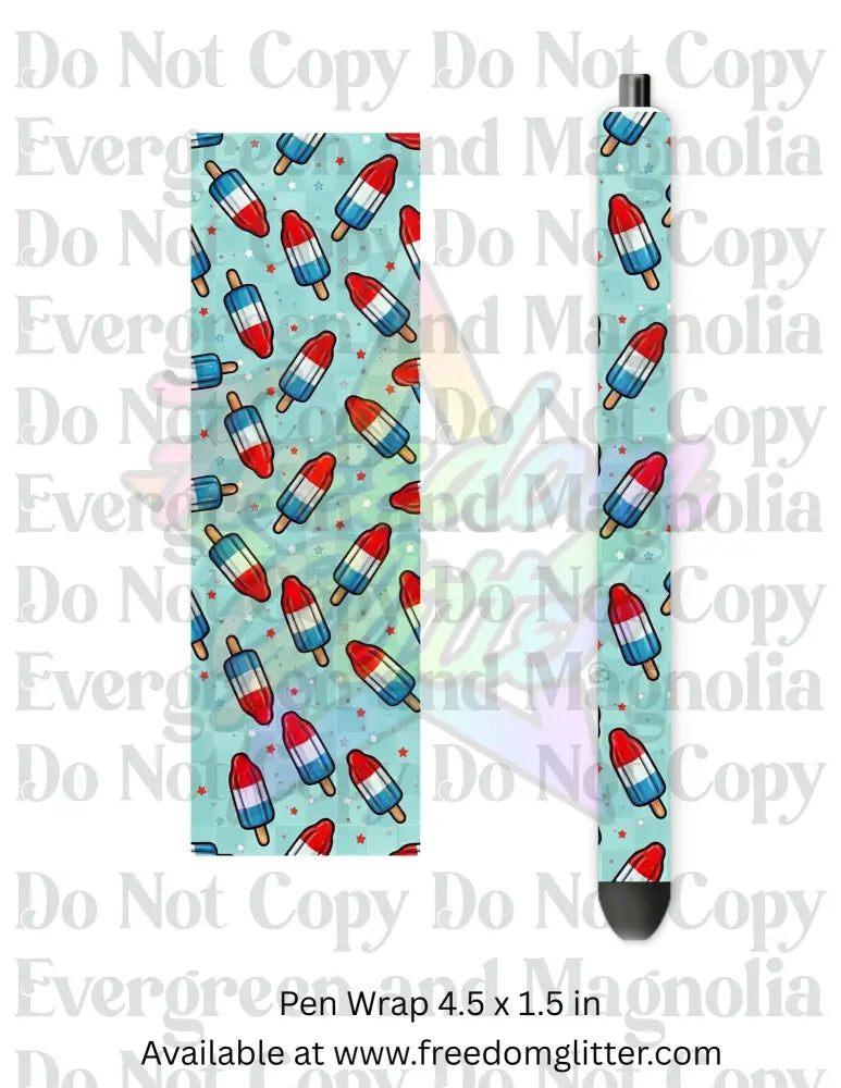 Summer Popsicles 1 (Printed Vinyl)