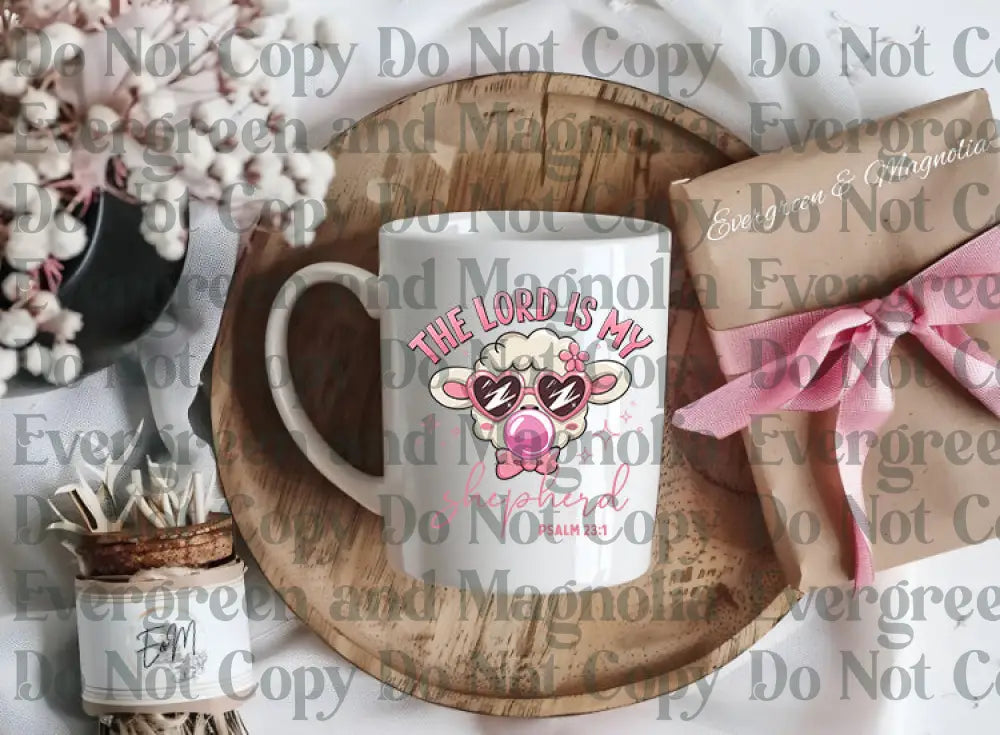 The Lord is my Shepherd PNG 1
