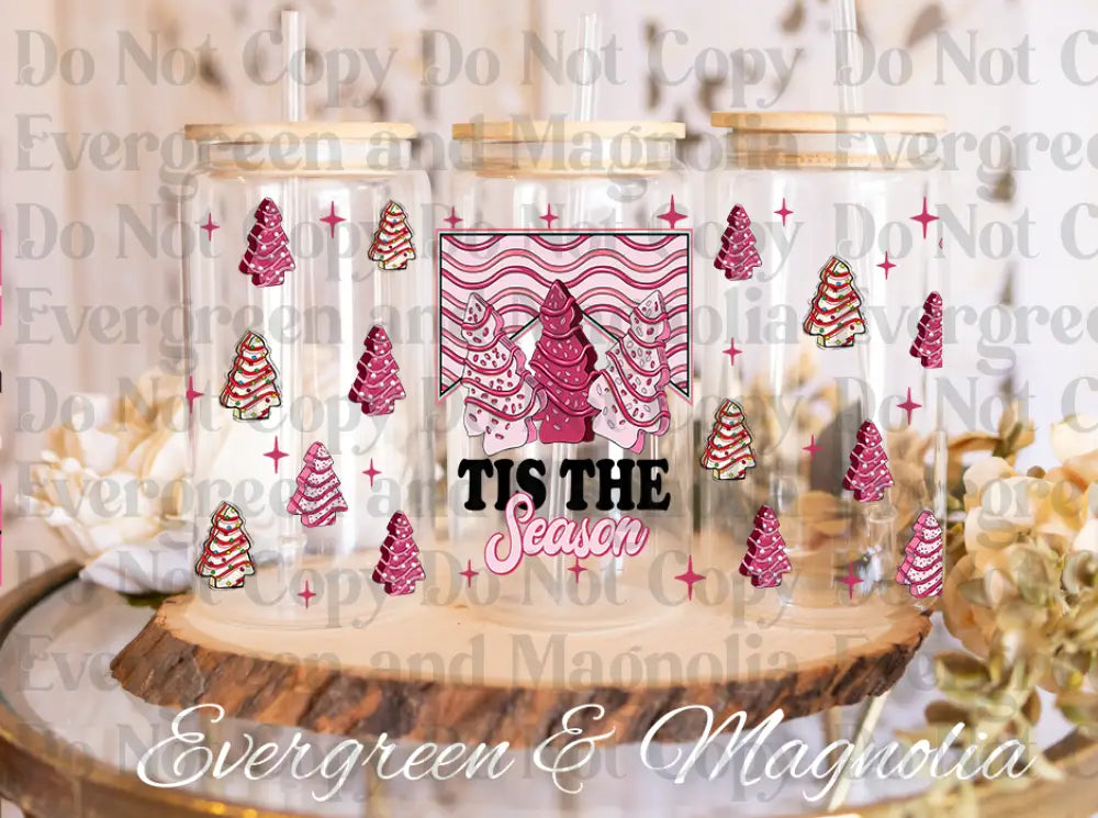 Tis the season snack cakes-pink