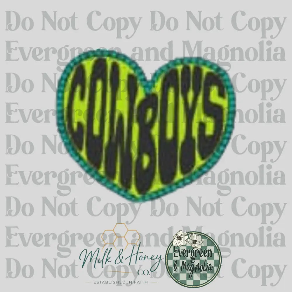 Cowboys Heart 3D Collection