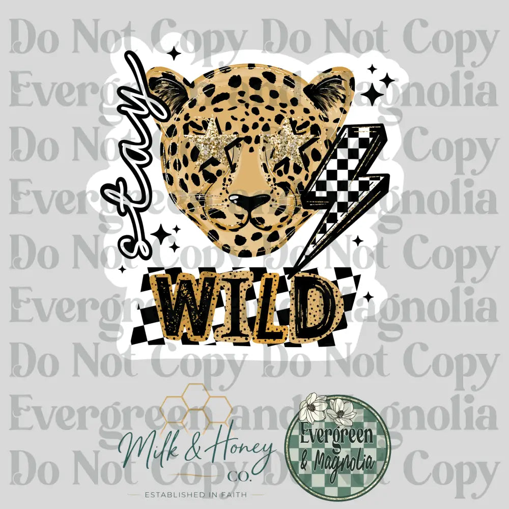 Stay Wild Leopard 3D Collection