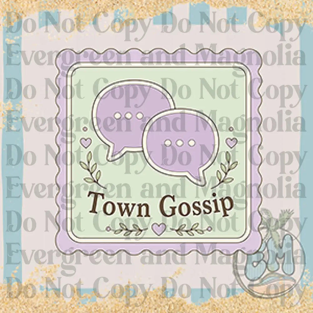 Town gossip club