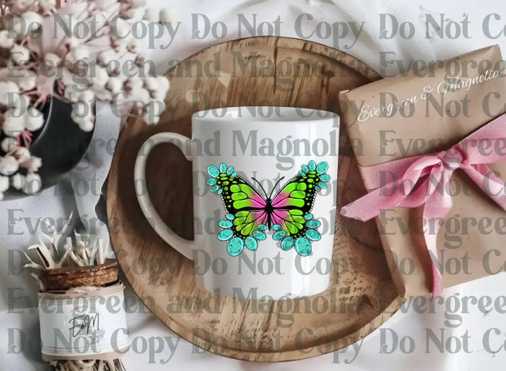 Turqbutterfly2 Decal