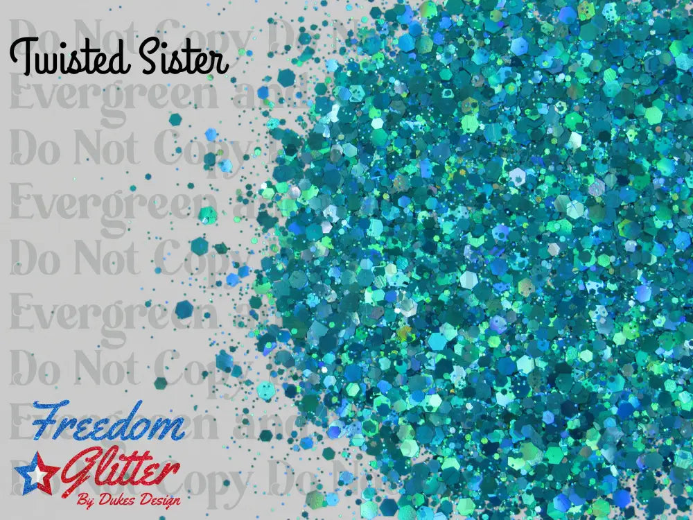 Twisted Sister (Holographic Glitter)