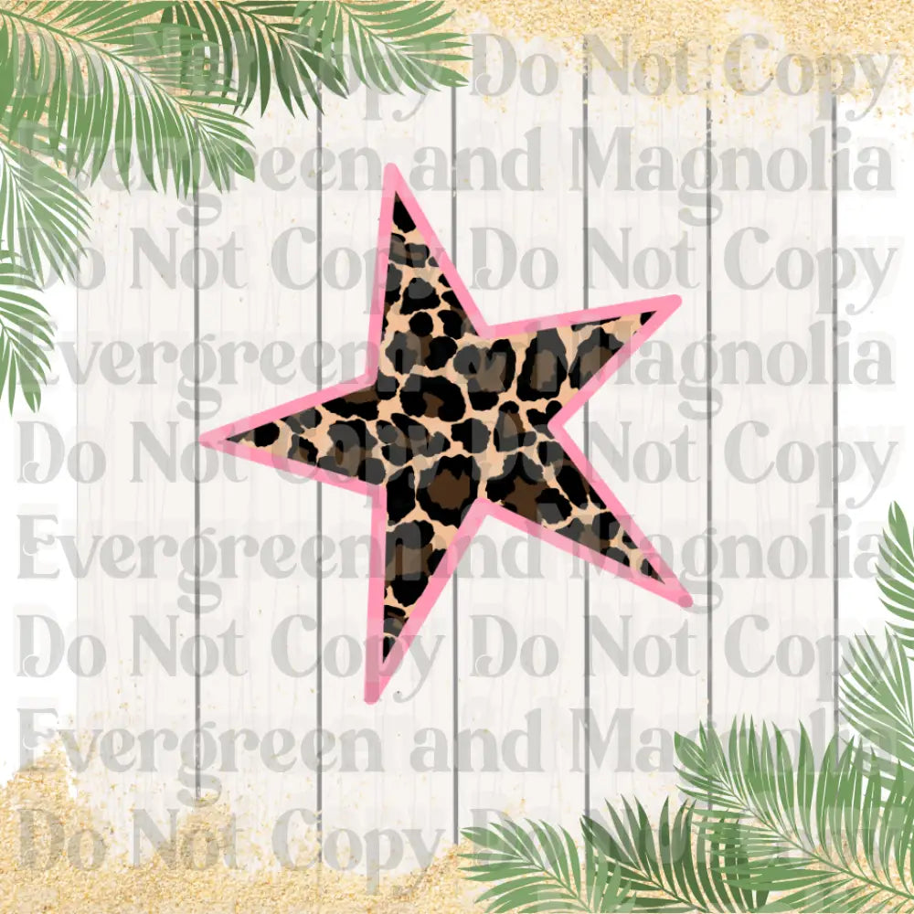Leopard Star 3D Collection
