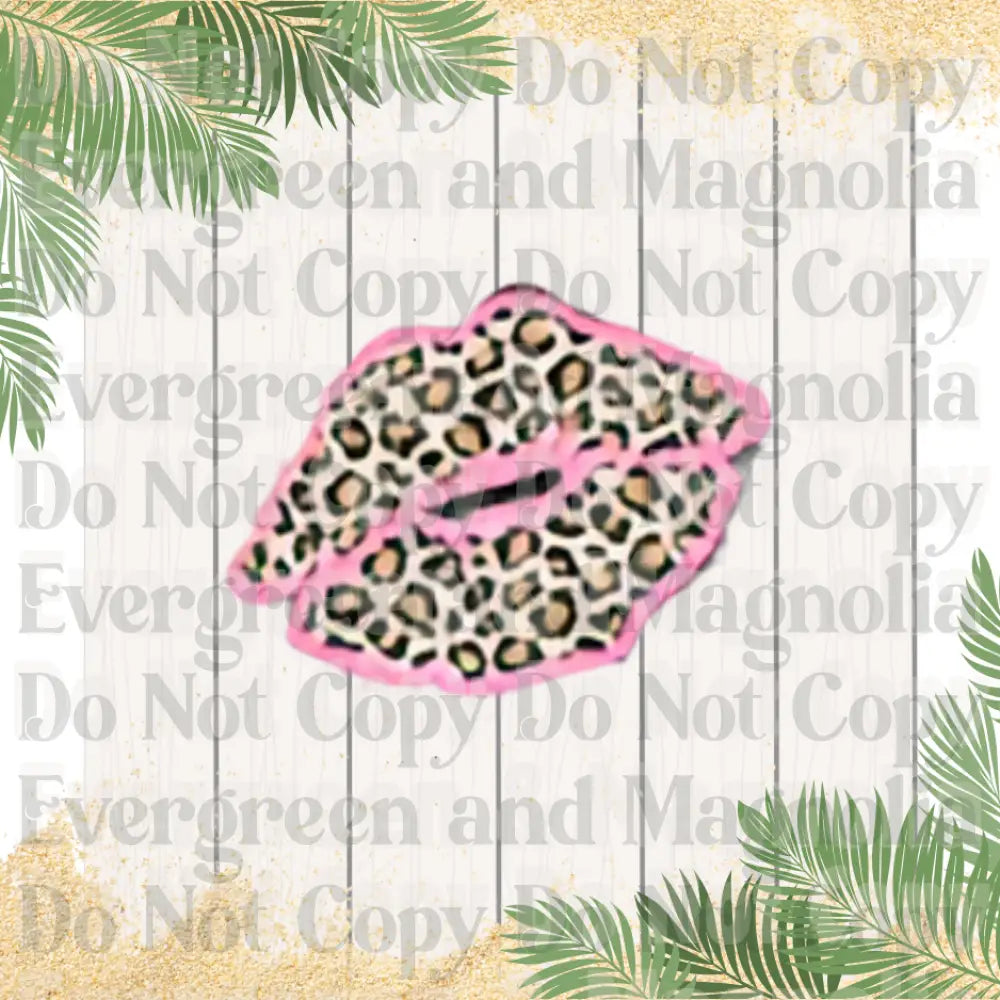 Leopard Lips 3D Collection