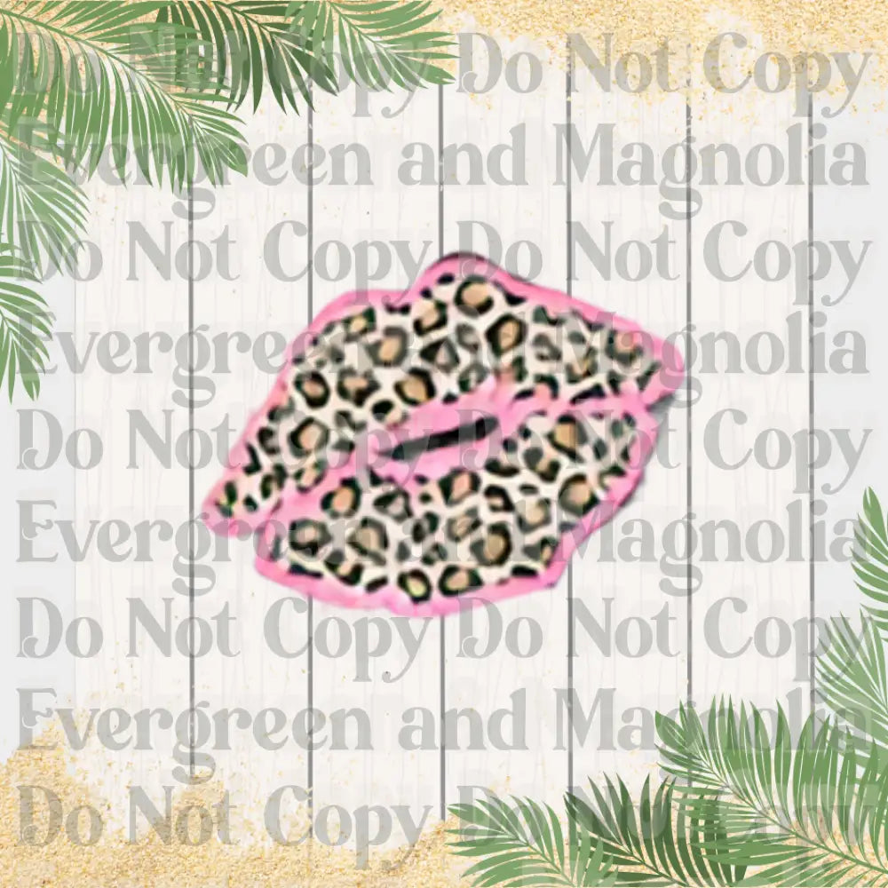 Leopard Lips 3D Collection