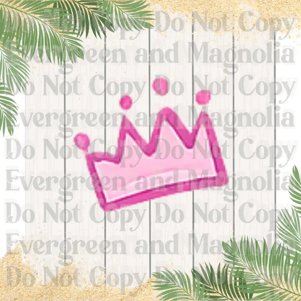 Pink Crown 3D Collection