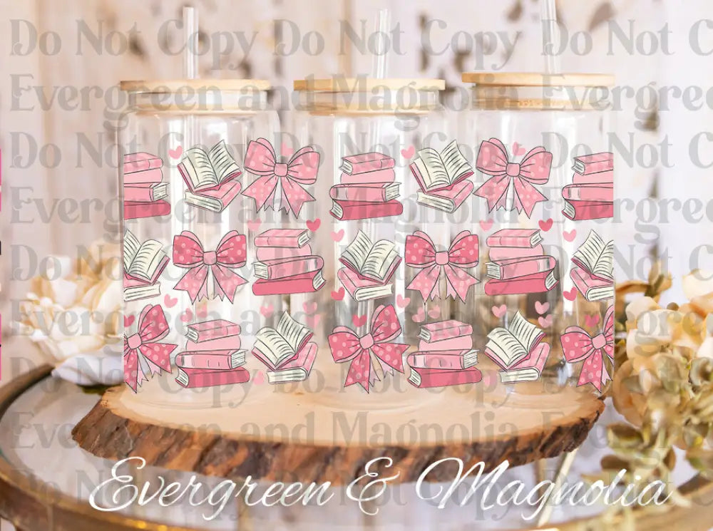 Valentine coquette pink books