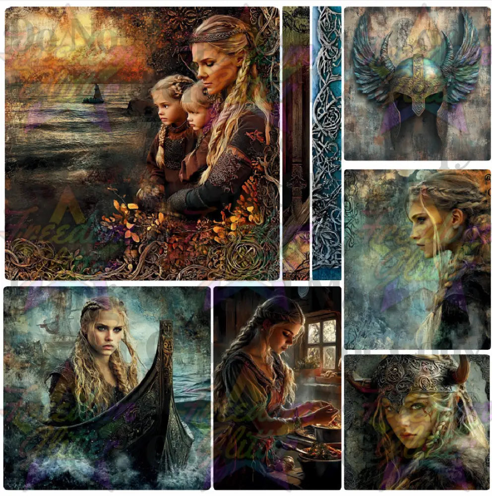 Mixed Image Sheet - Viking 3 (Printed Vinyl)