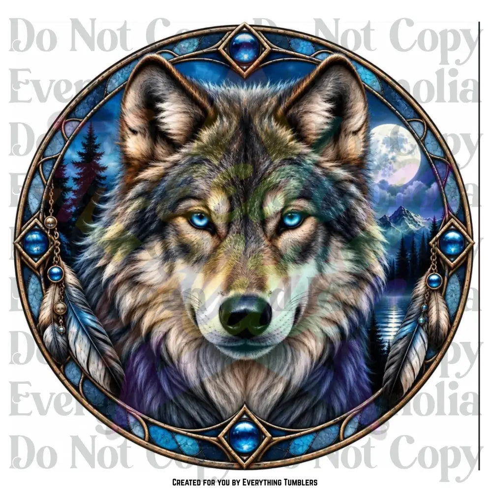 Wolf Circle (Printed Vinyl)