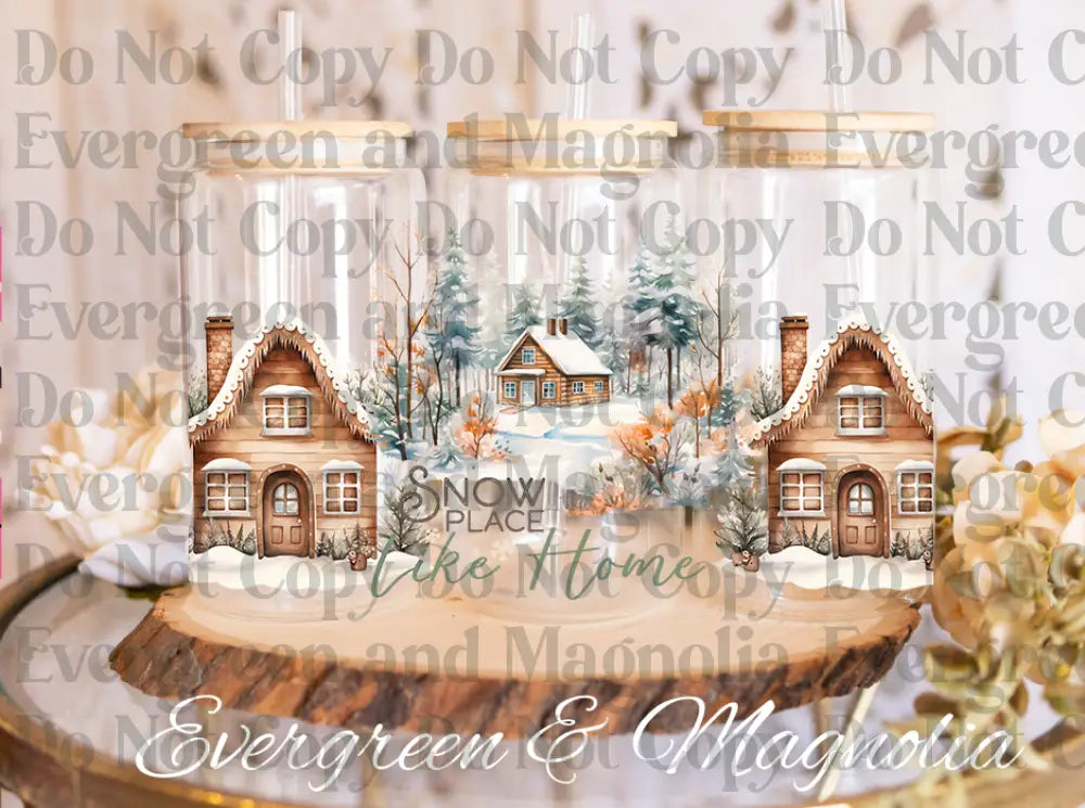 Woodland Christmas Cozy Cottage