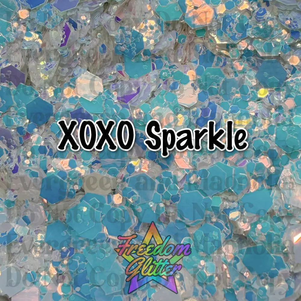 XOXO Sparkle (Pearl Iridescent Glitter)