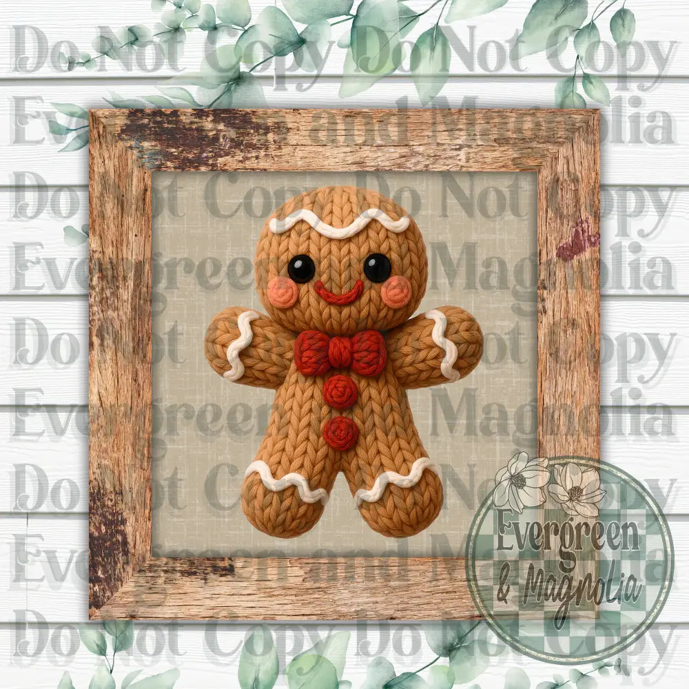 Yarn Gingerbread