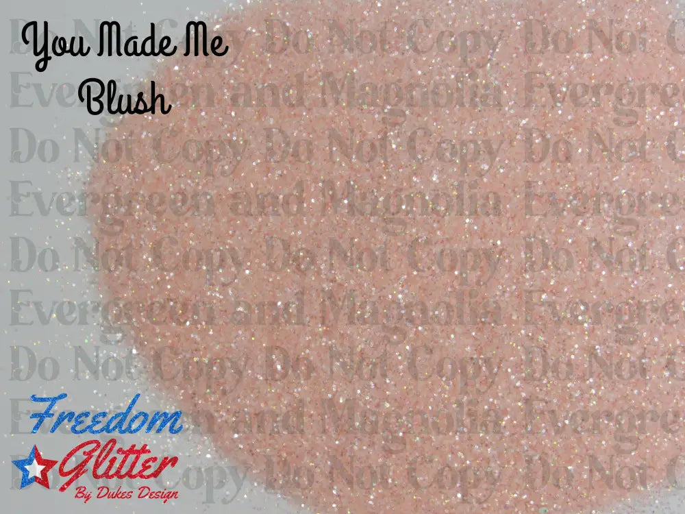 You Made Me Blush (Mirror Flash Glitter)