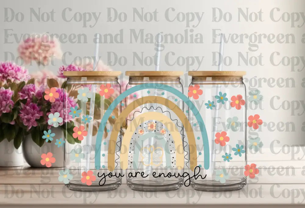 You are enough rainbow