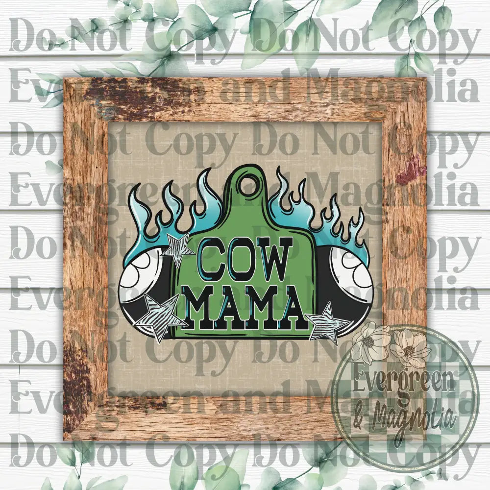 Cow Mama Decal