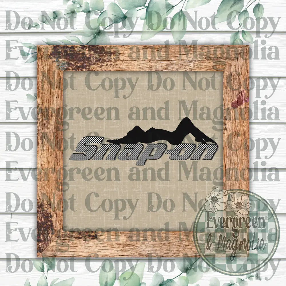 Snap Pinup Decal