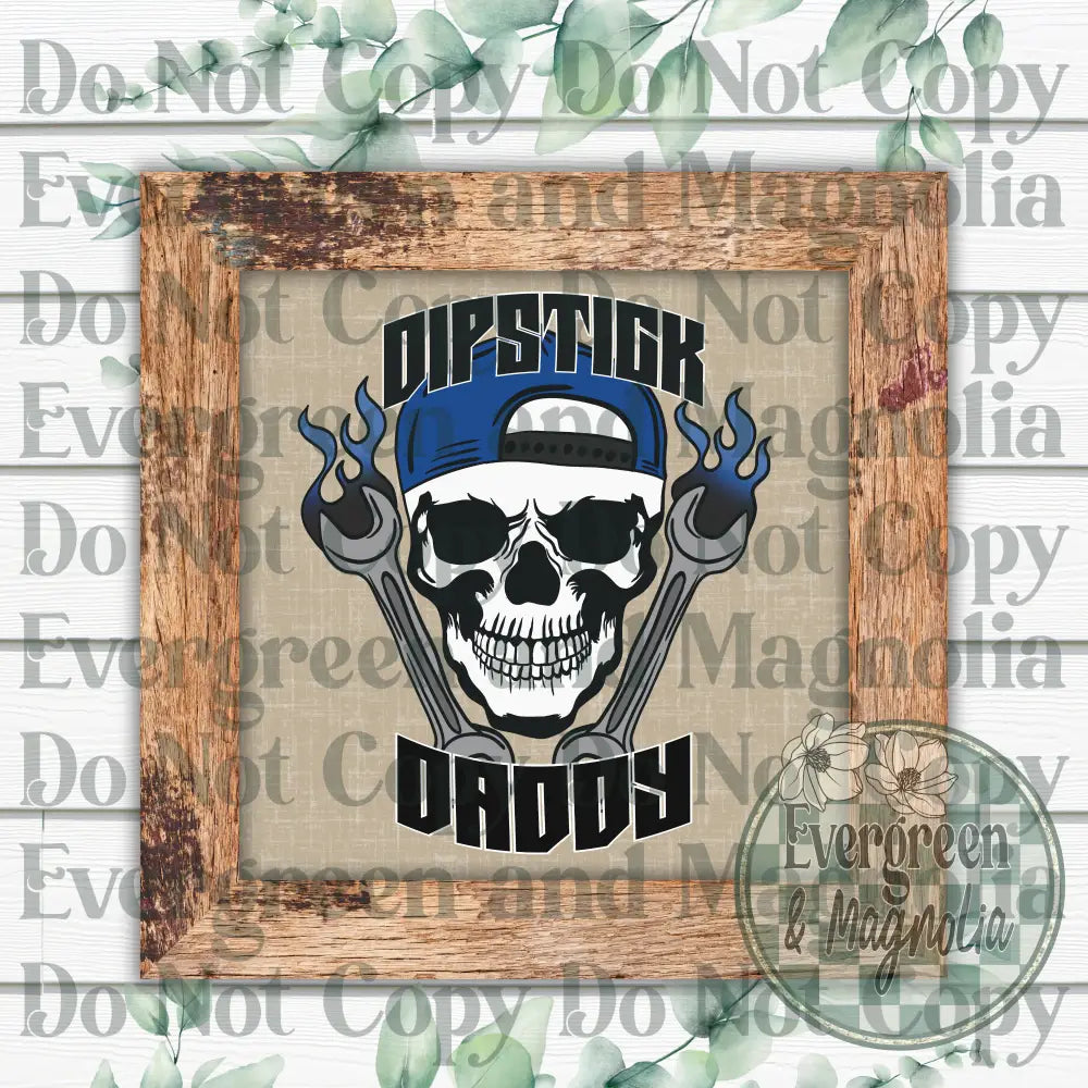Dipstick Daddy Decal