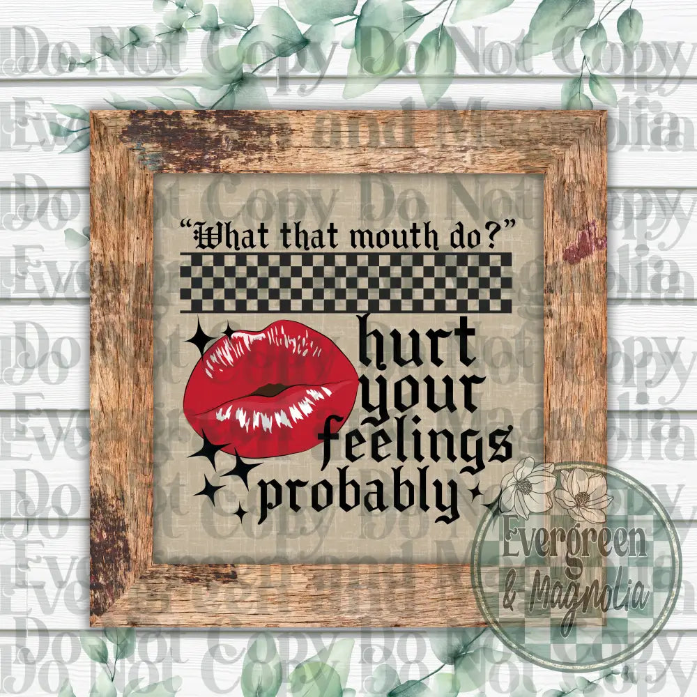 Hurt Your Feelings (Black)
