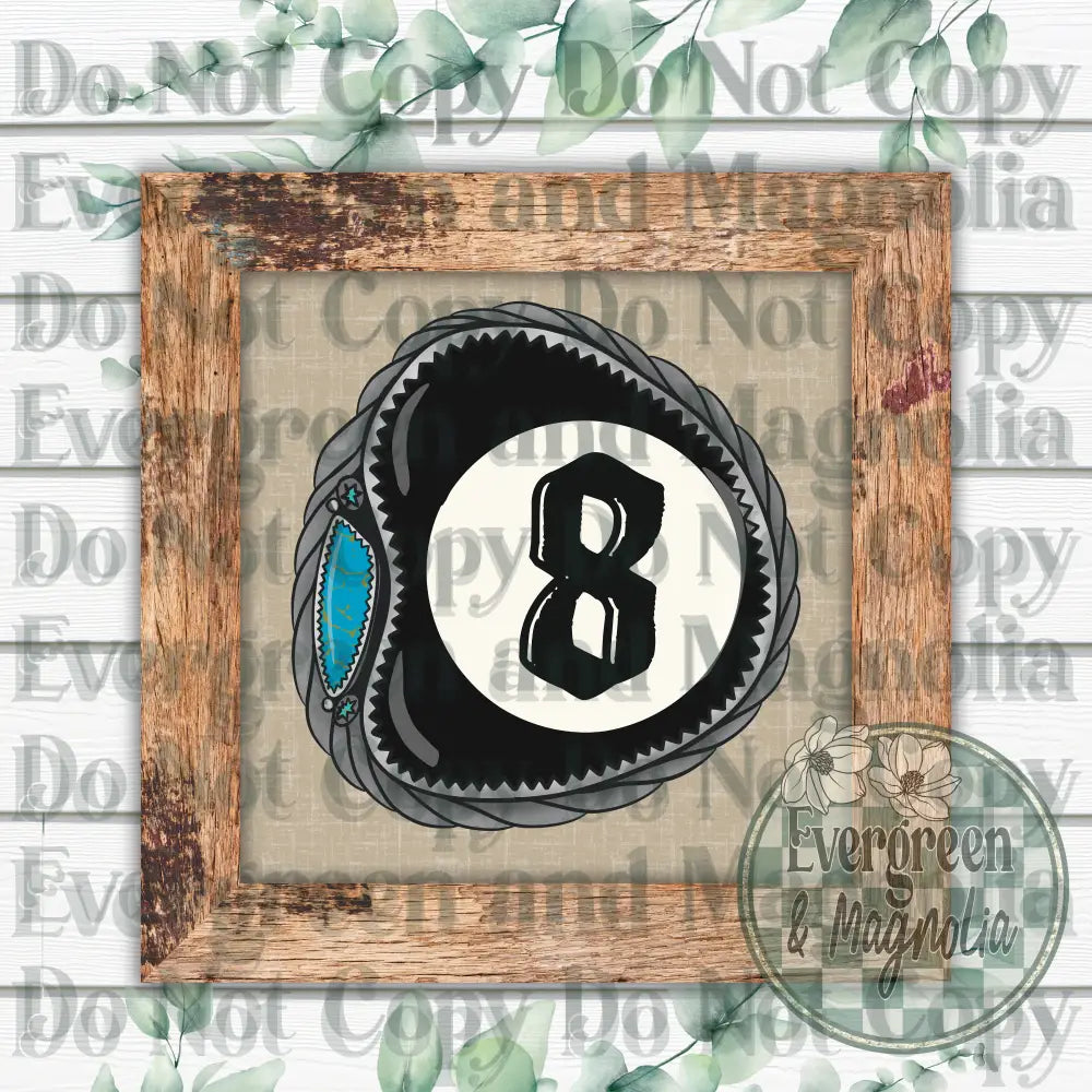 8 Ball Turquoise