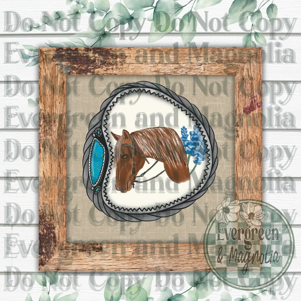 Red Horse Turquoise