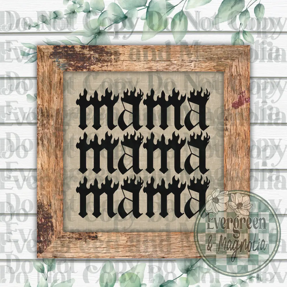 Blackletter Mama