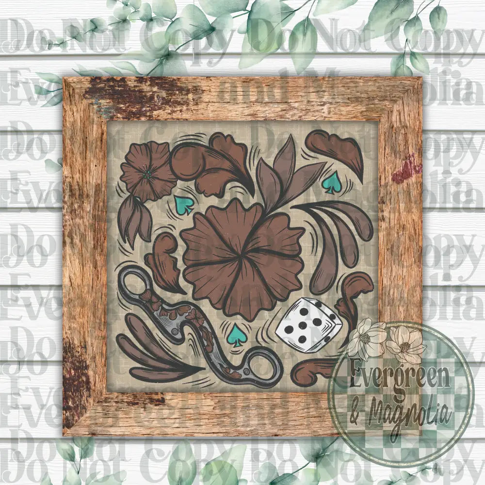 Floral Doodle (Color)