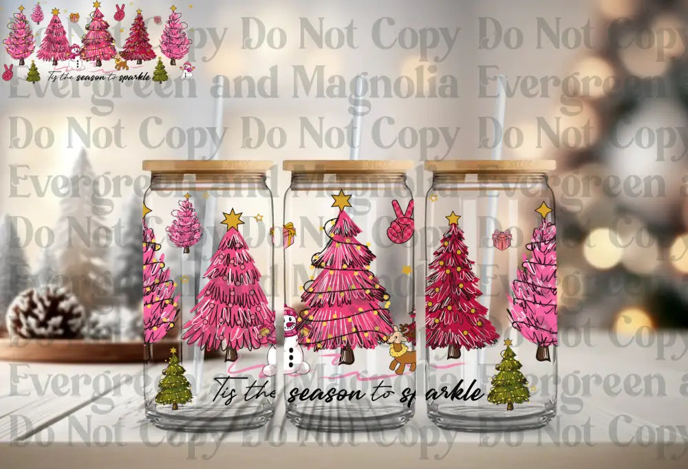 C102 Tis the season to Sparkle Pink Dreams