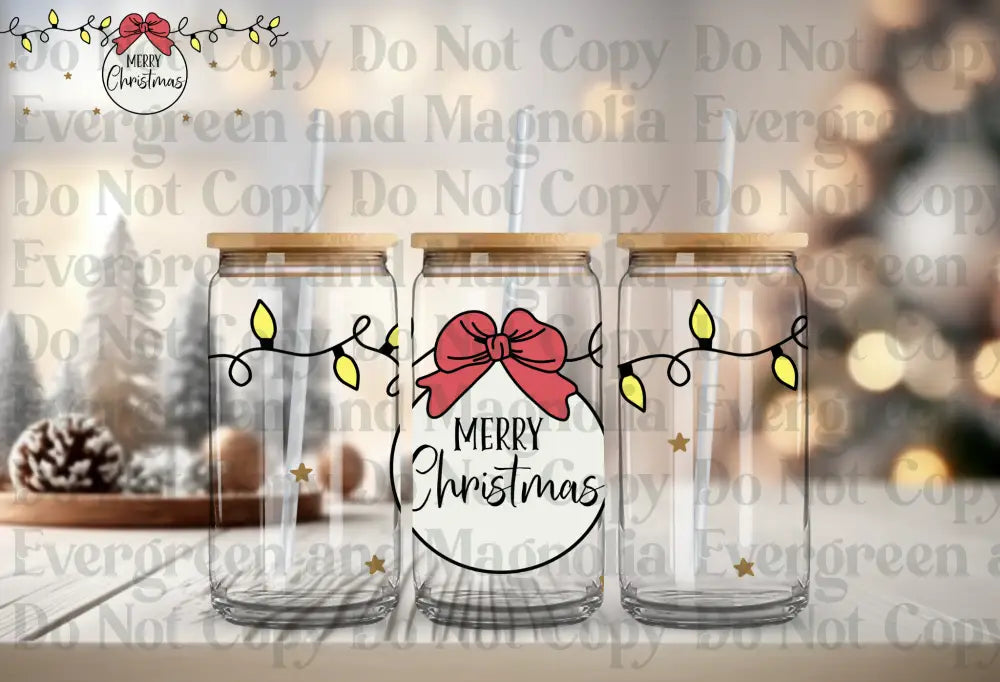 Merry christmas ornament & Lights