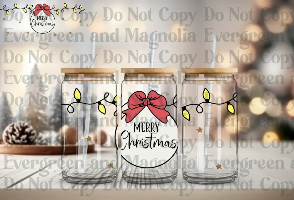 Merry christmas ornament & Lights