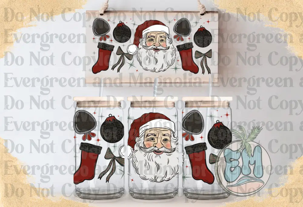 Cheetah Jolly Santa
