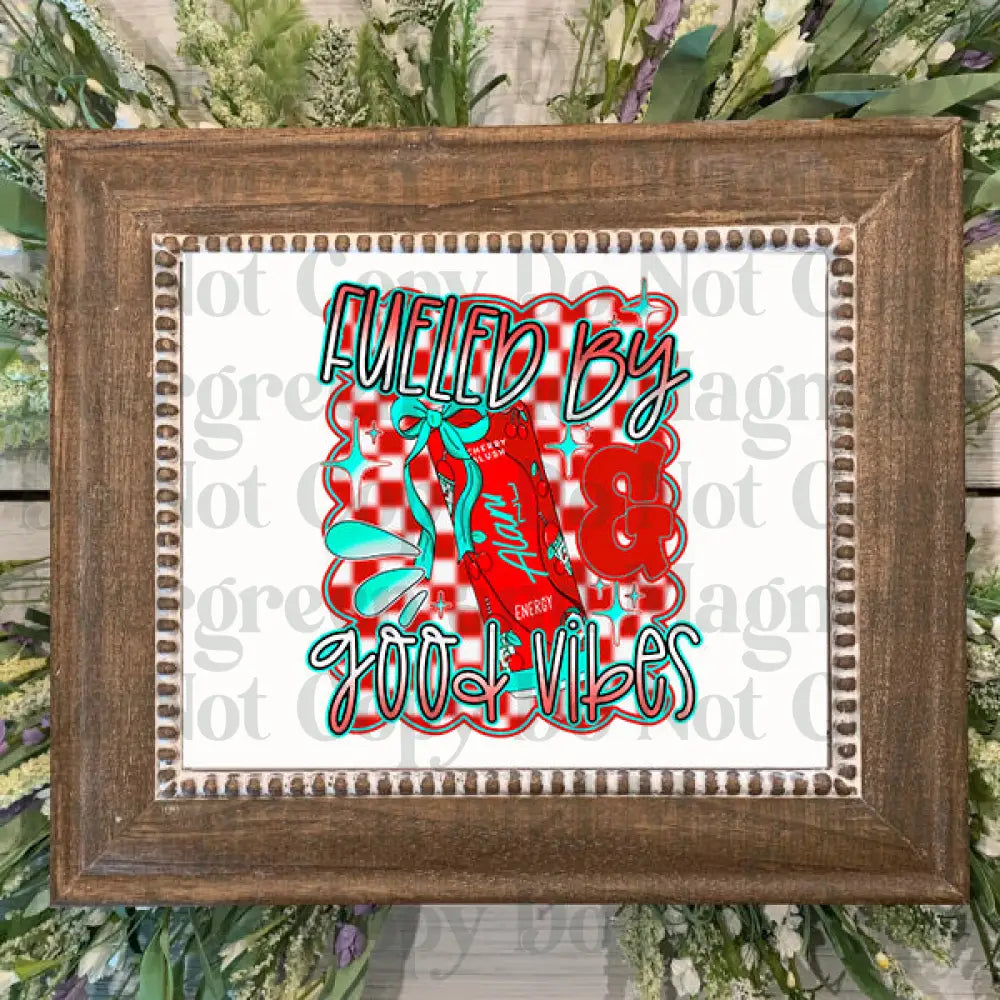 fueled by cherry slush ALANI and good vibes