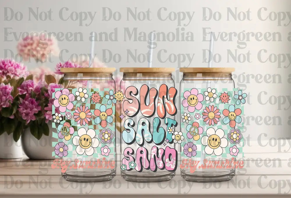 Hey Sunshine-Beach Uv Dtf Print
