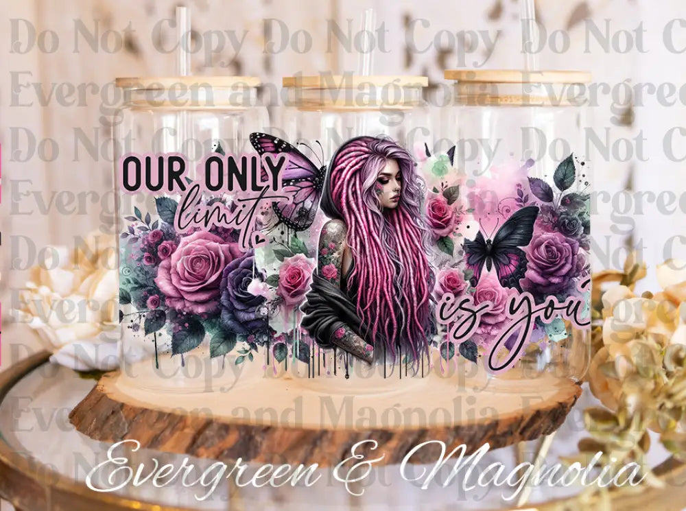 only limit with quote UV DTF print