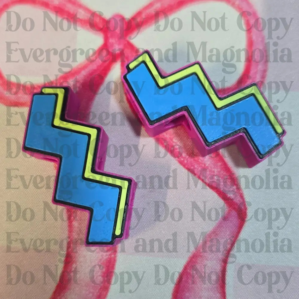 Retro squiggle