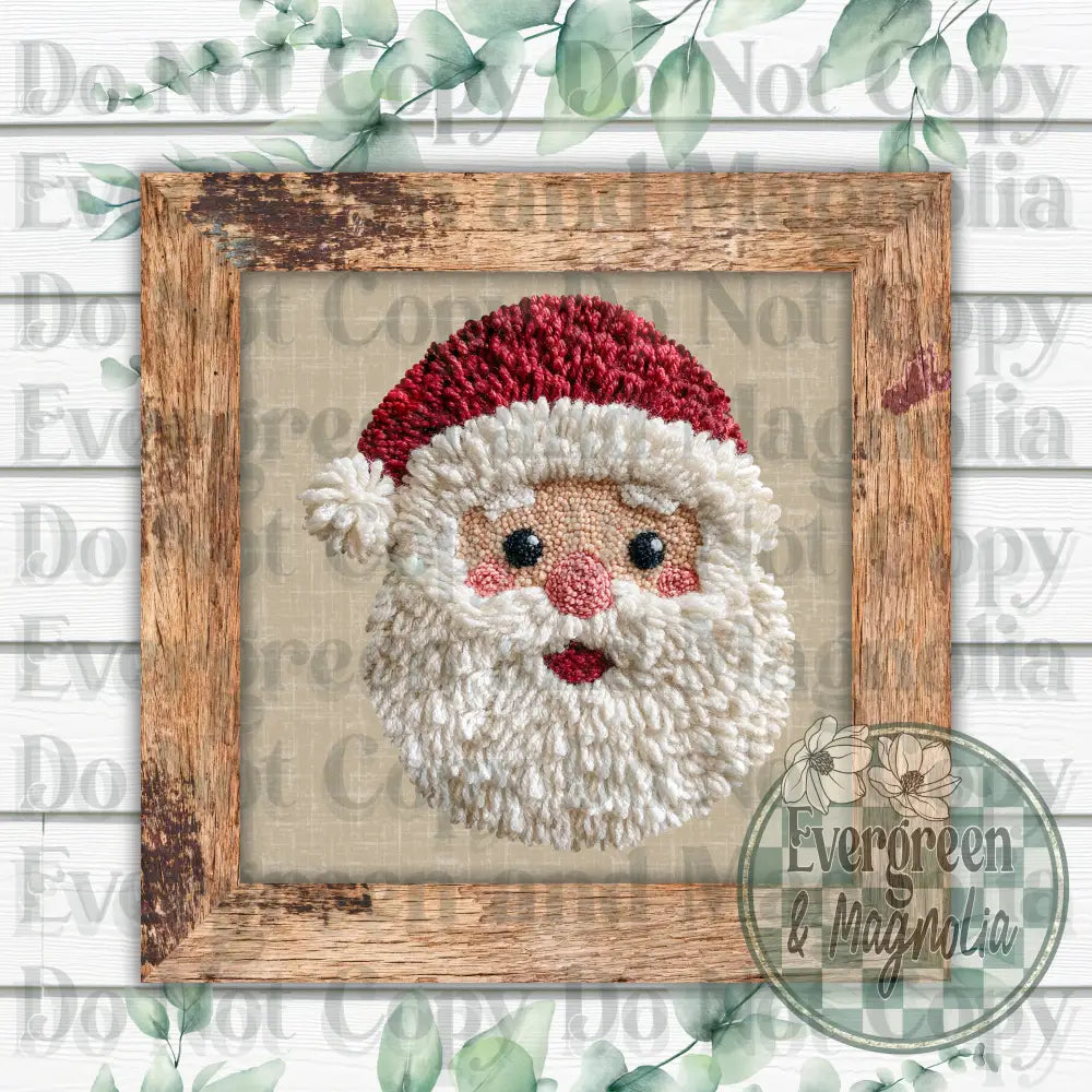 Yarn Santa Claus