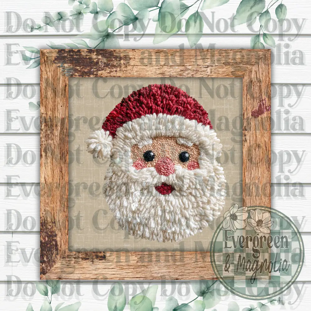 Yarn Santa Claus