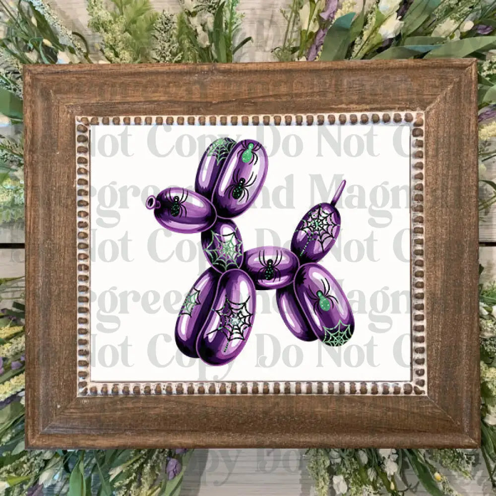 spider balloon dog1 Decal