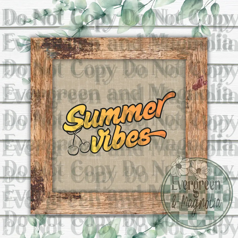 Summer vibes