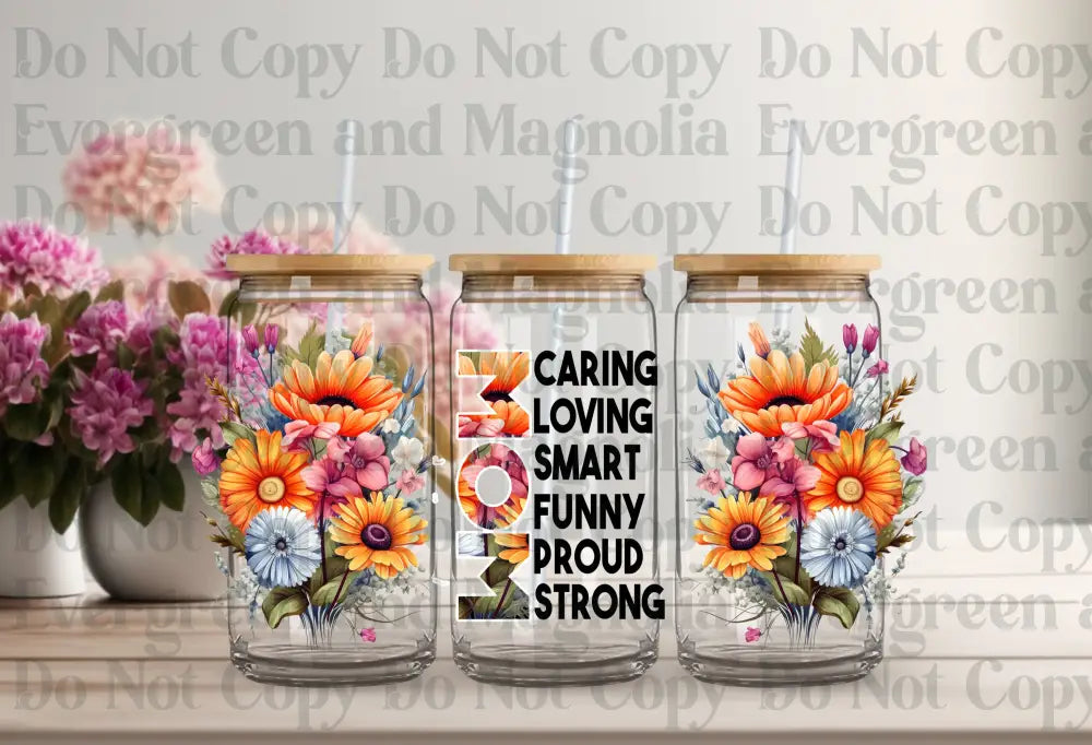 Strong Mom 2 Uv Dtf Print