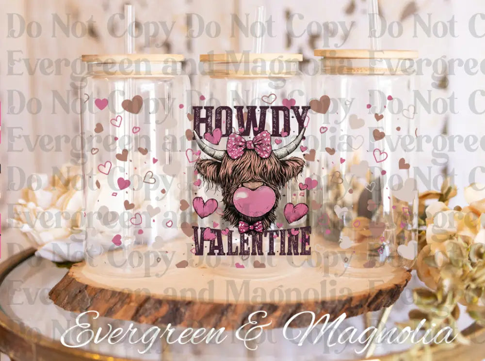valentine cow Howdy