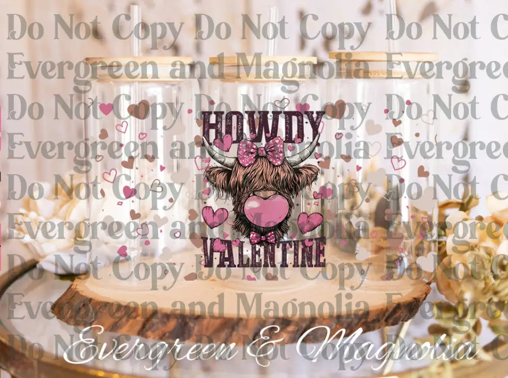 valentine cow Howdy