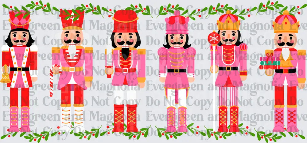 pink nutcrackers