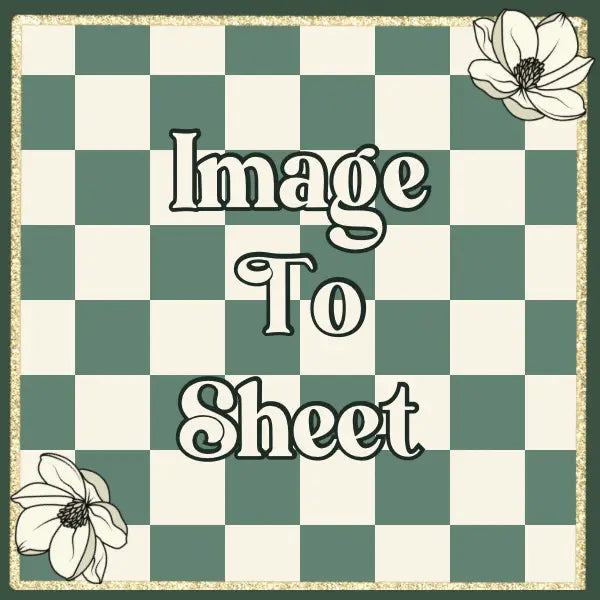 Image to sheet