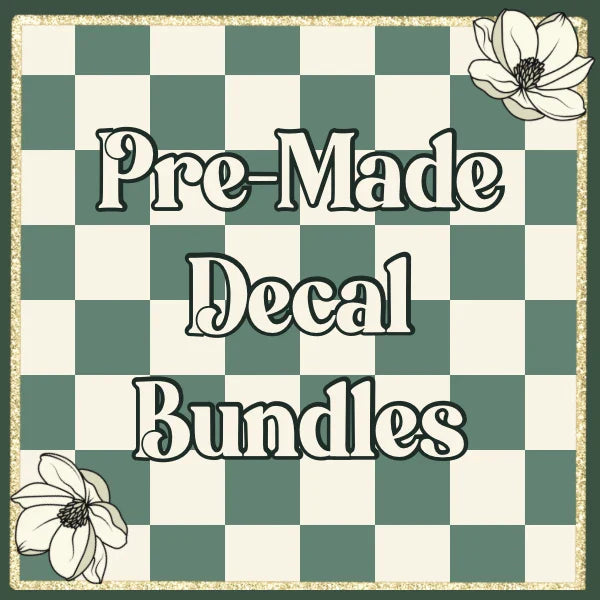 Premade UVDTF Decal Bundles