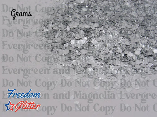 Grams (Matte Metallic Glitter)