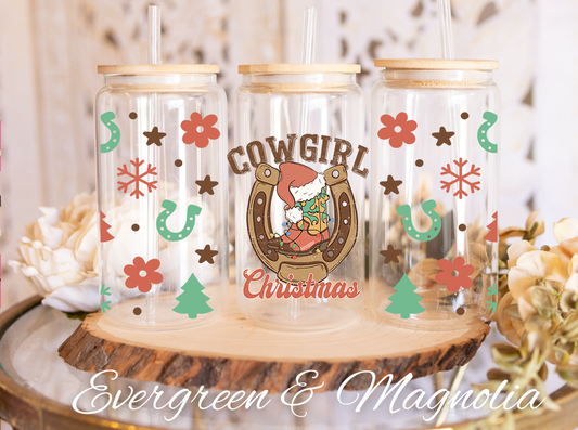 110-Cowgirl christmas