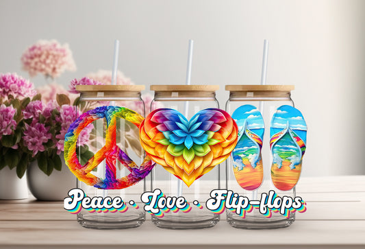 peace -love-flipflops